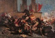 Eugene Delacroix, The rape of the Sabine women.
